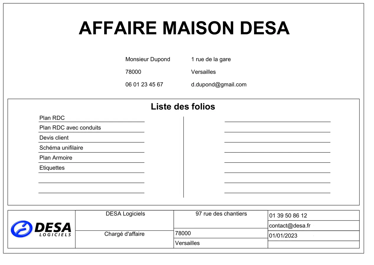 Affaire Devis DESA